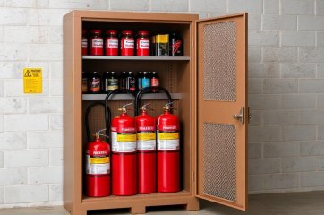 Шкафы для хранения лвж: как выбрать, разместить и эксплуатировать безопасно